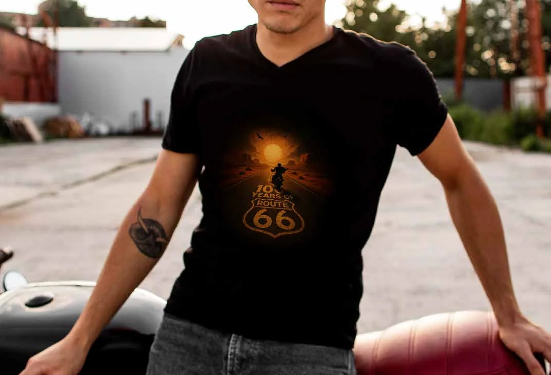 A centennial rider artwork T-shirt