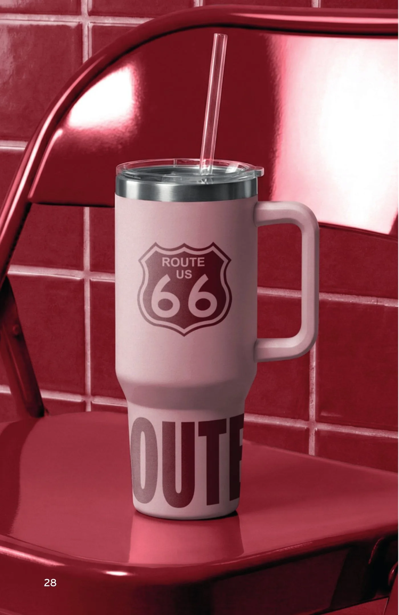 ROUTE 66 insulated tumbler
